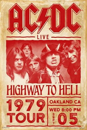 AC/DC Highway to Hell 1979 Tour