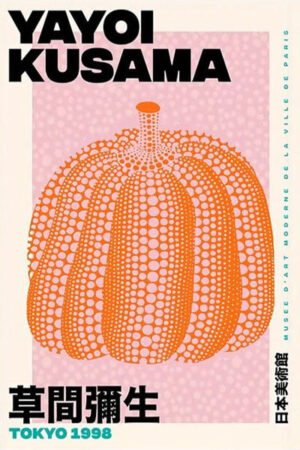 Yayoi Kusama | Orange Pumpkin
