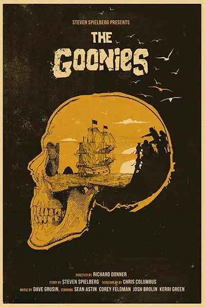 Los Goonies | Póster 80s 90s