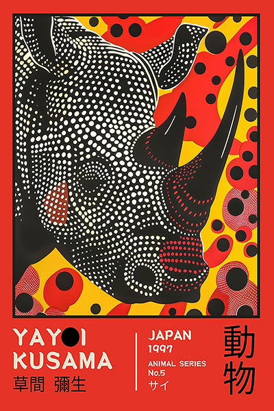 Yayoi Kusama | Rhino 2