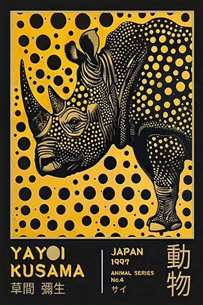 Yayoi Kusama | Rhino 1